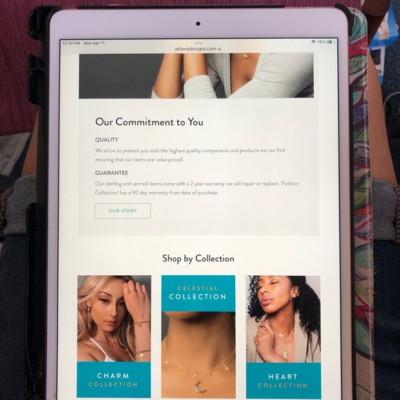 Athena Designs Pewter Necklace NWOT - Picture 5 of 7